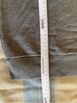 Sudadera gris Snoopy, Benetton, talla 13/14 (S)