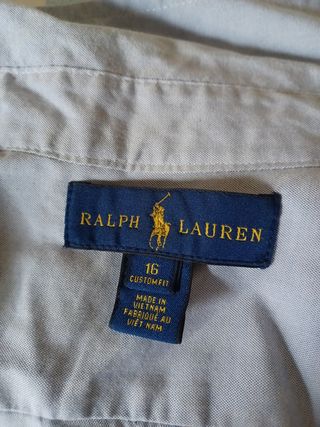 Camisa niño Ralph Lauren 