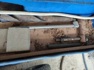 Torno industrial de metal