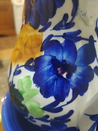 Jarrón/jarra de sangria con plato