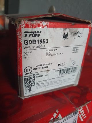 4 discos y pastillas porsche cayenne audi q7