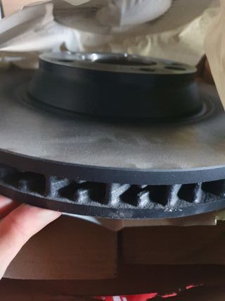 4 discos y pastillas porsche cayenne audi q7