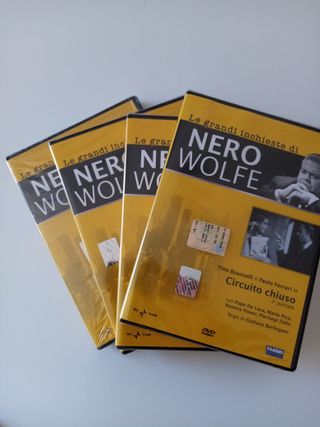 LE GRANDI INCHIESTE DI NERO WOLFE – 4 DVD