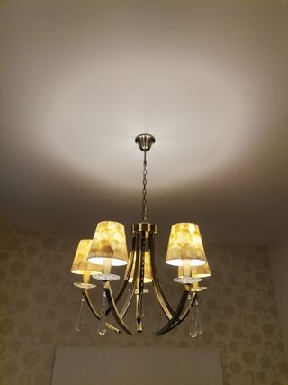 lámpara dormitorio nácar