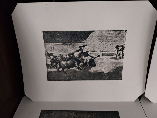 Grabados tauromaquia de Goya.