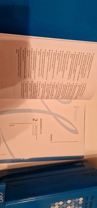 temario oposiciones educación ESO mates