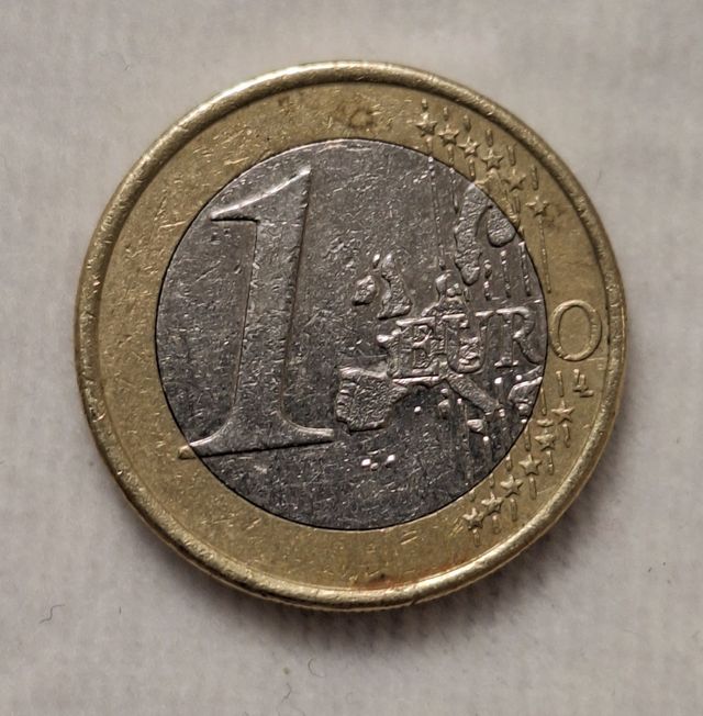 1 € Grecia con ceca S