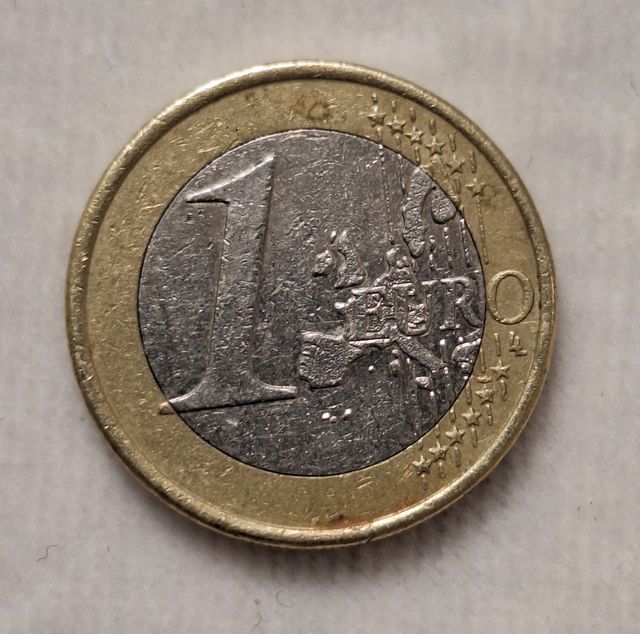 1 € Grecia con ceca S