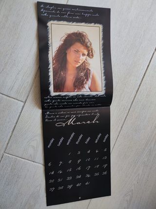 calendario Laura Pausini