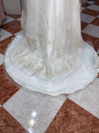 Vestido de novia talla 44