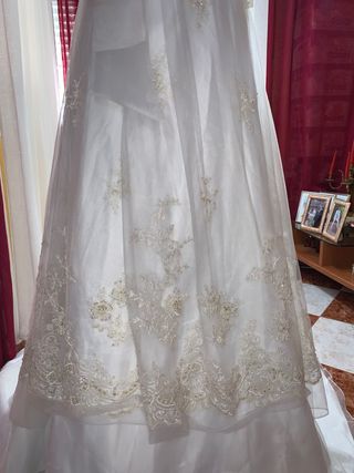 Vestido de novia talla 44