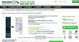 PIONEER dvr-555 HX-S dvd grabador 160 gb hd-tdt