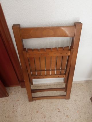 Sillas madera maciza