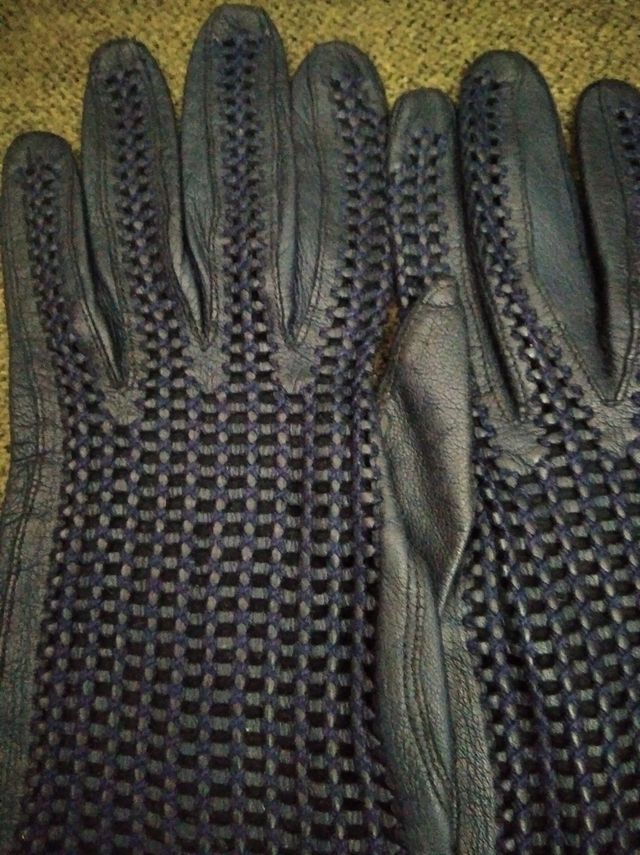 guantes piel antiguos