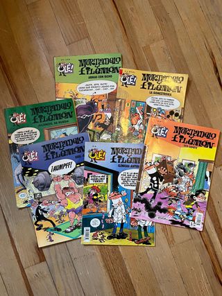 Pack comics de Mortadelo y Filemón