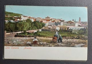 PN/083 Postal antigua Gran Canaria