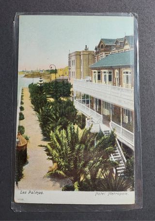 PN/079 Postal antigua Gran Canaria