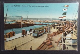 PN/076 Postal antigua Gran Canaria