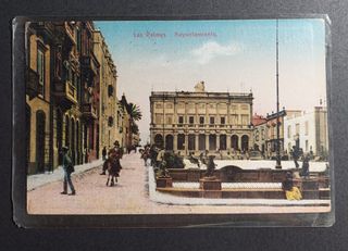 PN/075 Postal antigua Gran Canaria