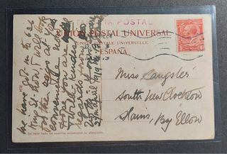 PU/074 Postal antigua Gran Canaria