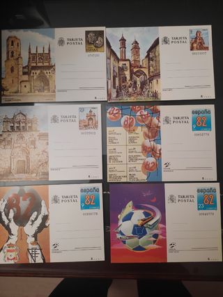 Tarjetas entero-postales 1974-1995