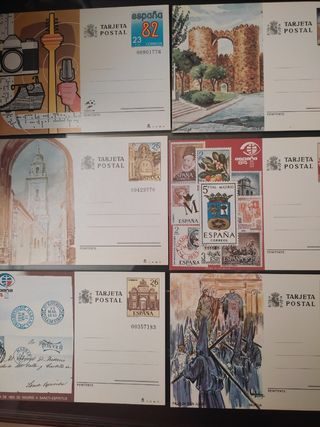 Tarjetas entero-postales 1974-1995