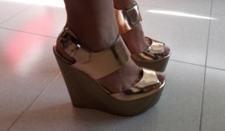 Sandalias doradas, n° 35