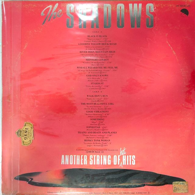 The Shadows vinilo lp