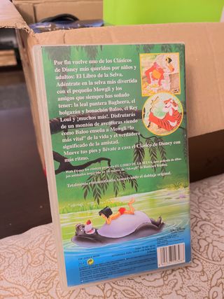 El libro de la selva VHS