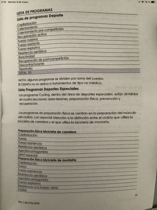 GLOBUS CYCLING PRO COMPLETO ORIGINAL + ELECTRODOS_