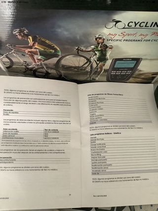 GLOBUS CYCLING PRO COMPLETO ORIGINAL + ELECTRODOS_