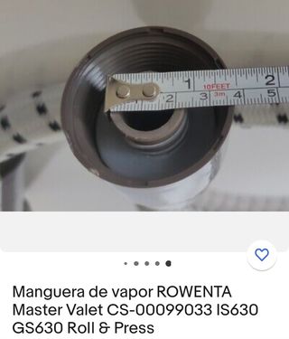 MANGUERA DE VAPOR ROWENTA