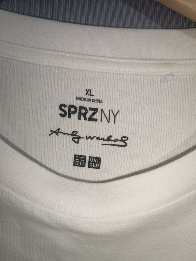 Camiseta Uniqlo Warhol XL