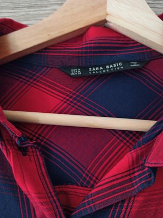 camisa cuadros mujer