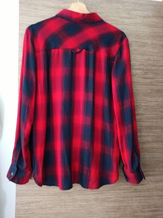 camisa cuadros mujer