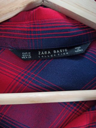 camisa cuadros mujer