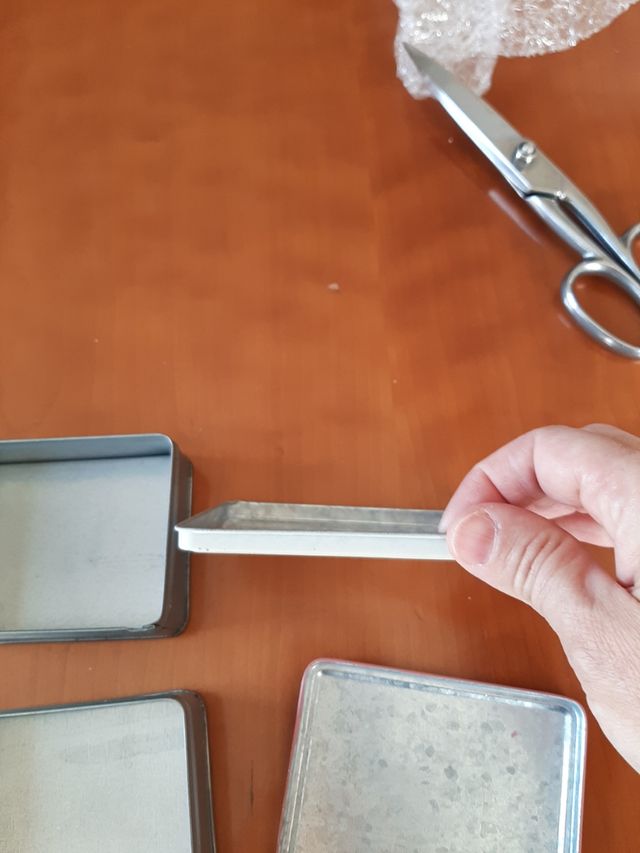 caja vintage metal NUEVO 