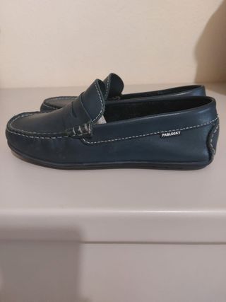 Zapatos piel niño PABLOSKY