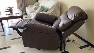 Sillón relax eléctrico ESPRIT color marrón