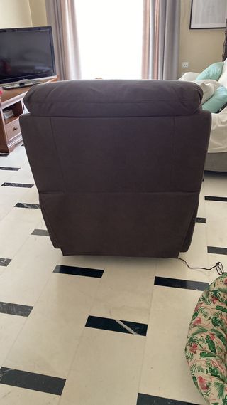 Sillón relax eléctrico ESPRIT color marrón