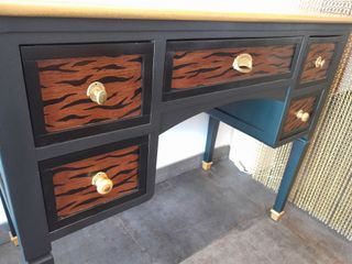 Escritorio con estilo retro/vintage