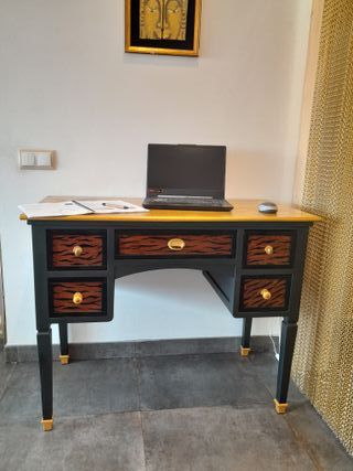 Escritorio con estilo retro/vintage