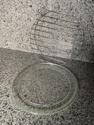 Plato microondas + rejilla