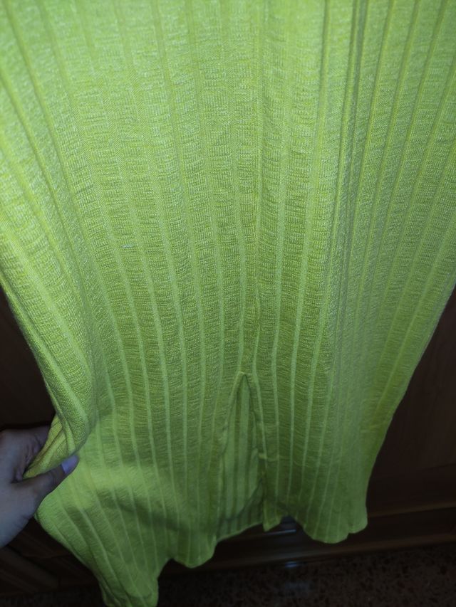 Vestido amarillo Zara