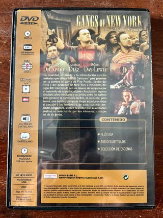 Dvd Gangs of New York