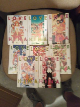 Manga. Love Hina 1-6, 8, 11