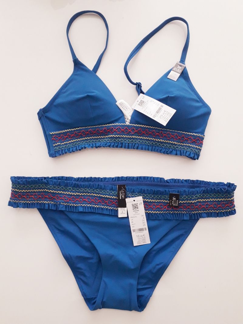 Falabella Etam Bikinis Mujer ETAM Top De Bikini Triángulo Hibiscus