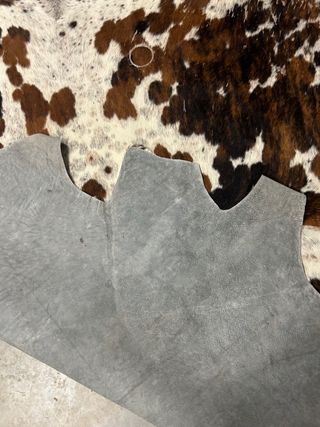 Alfombra de piel de vaca natural