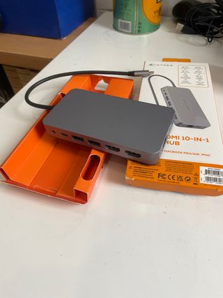 Hub HyperDrive USB-C Dual 4k HDMI 10