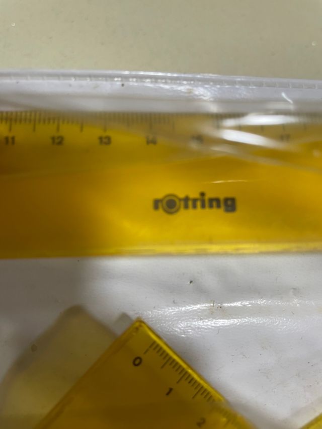 Juego reglas Rotring